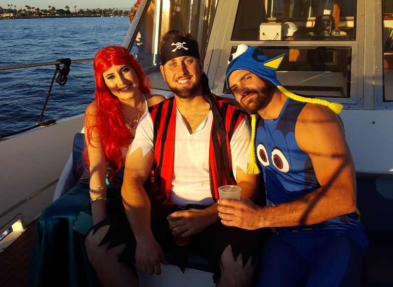 Halloween Party Onboard a Luxury Yacht