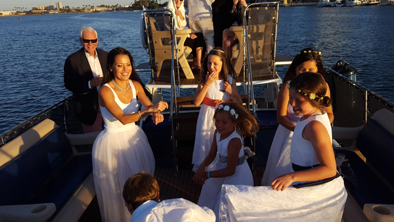 Weddings / Rehearsals / Receptions on Bella Luna Yacht image