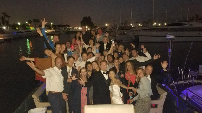 Weddings / Rehearsals / Receptions on Bella Luna Yacht image